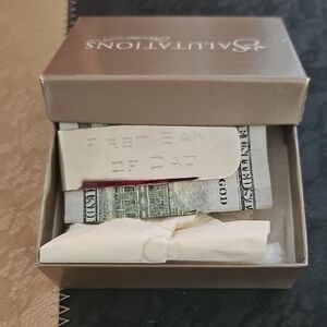 "First Bank Of Dad" Money Clip